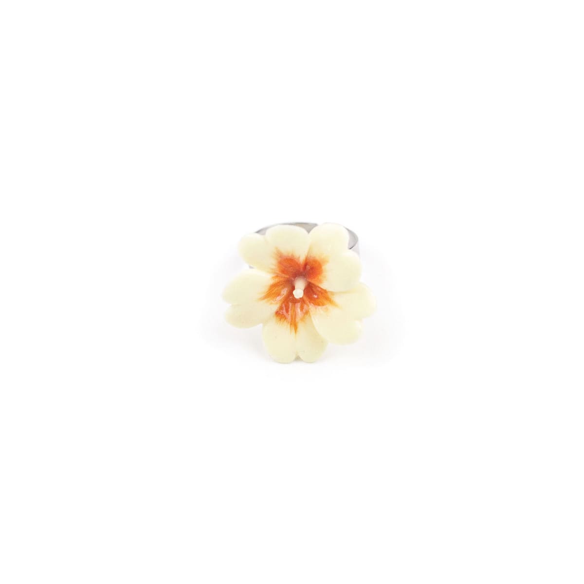 Anello con primula gialla