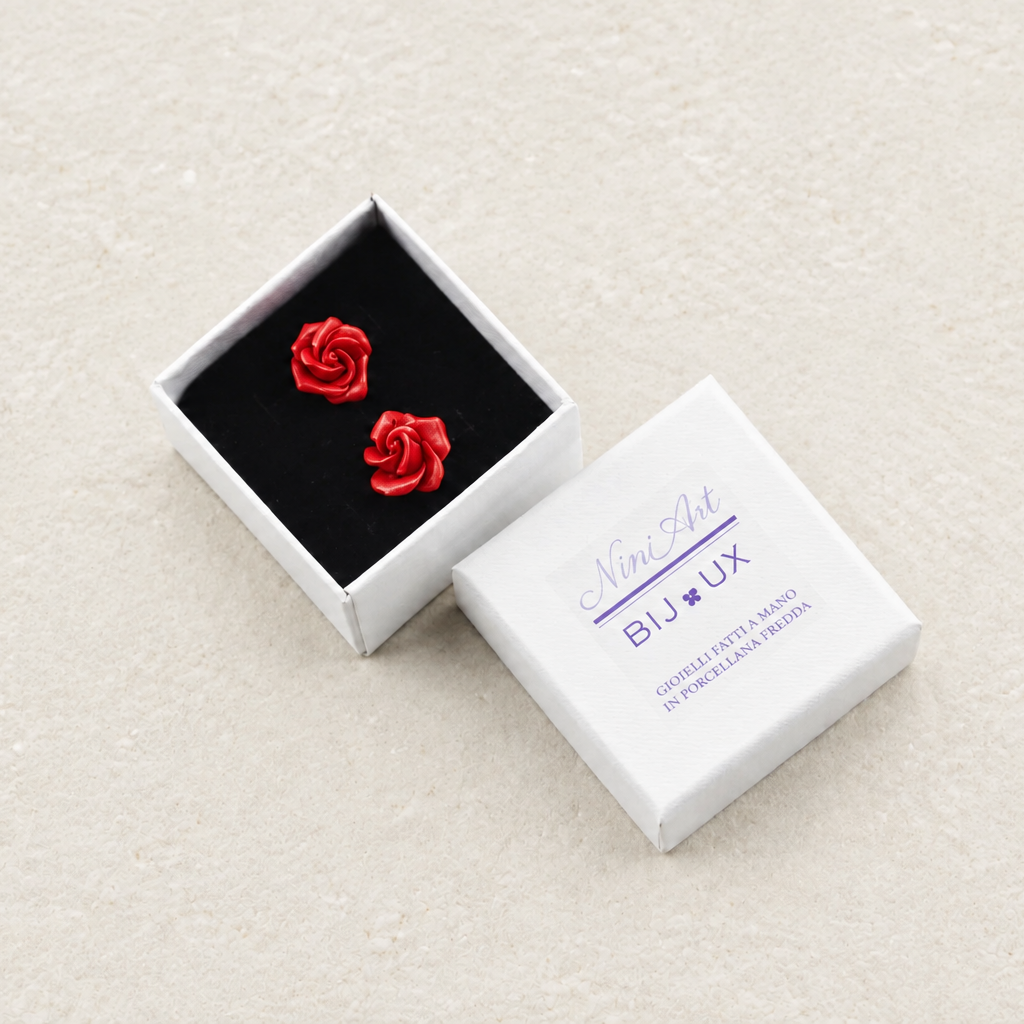 Rose rosse con scatola e dicitura corretta, prima foto